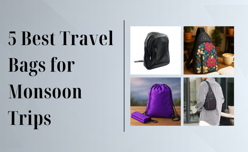5 Best Travel Bags for Monsoon Trips