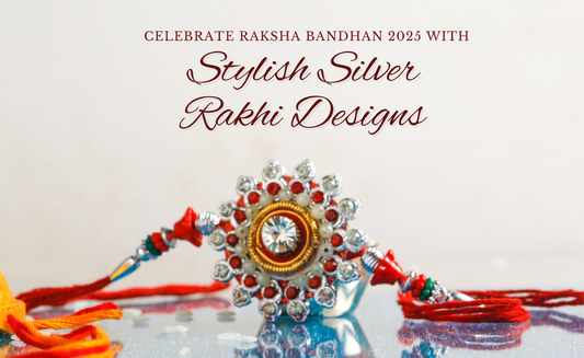 Stylish Silver Rakhi Designs for Raksha Bandhan 2025 Template Cover