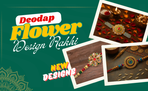 Flower Design Rakhi