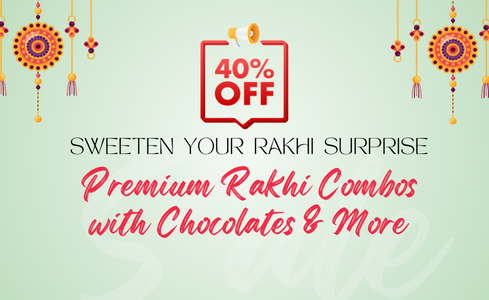 rakhi combo with chocolates