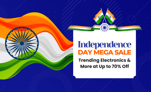 Independence Day Mega Sale: Grab Trending Electronics & More at Up to 70% Off