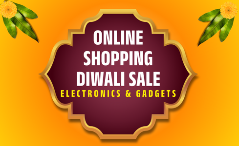 Online shopping diwali sale on electronics and gadgets