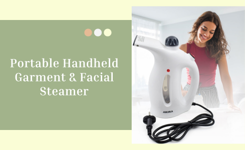 handheld garment & Facial Steamer
