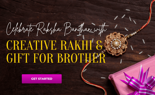 Celebrate Raksha Bandhan with Creative Rakhi and Gift for Brother Cover Image