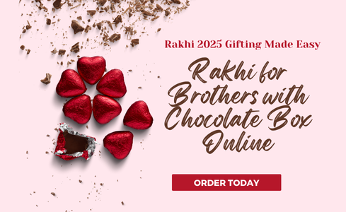 rakhi with chocolate box