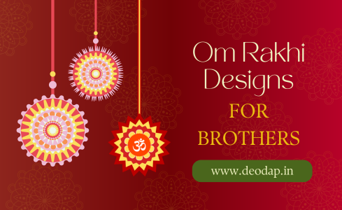 Om Rakhi Designs for Brothers