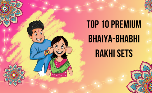 bhaiya bhabhi rakhi sets
