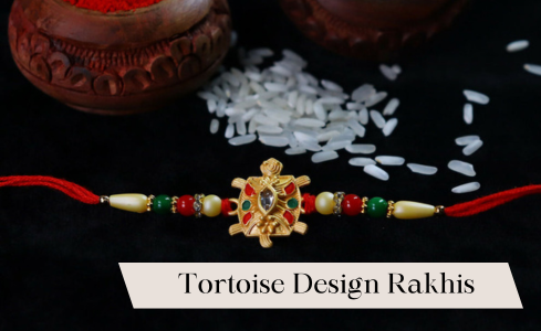 Tortoise Design Rakhi