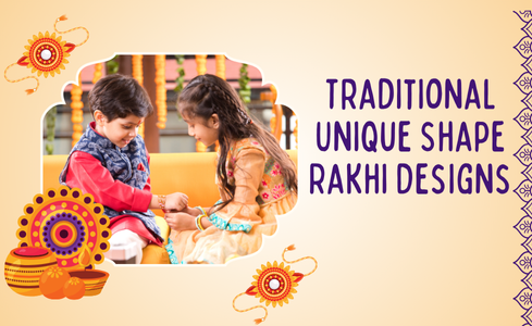 traditional unique shae rakhi designs