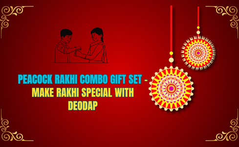 peacock rakhi