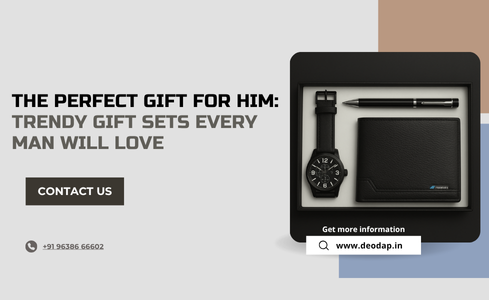 The Perfect Gift for Him: Trendy Gift Sets Every Man Will Love