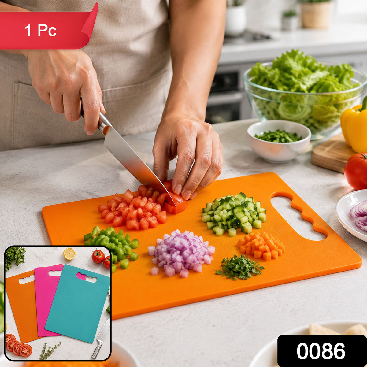 Plastic Chopping Board – Large, Durable & Hygienic | Cisora