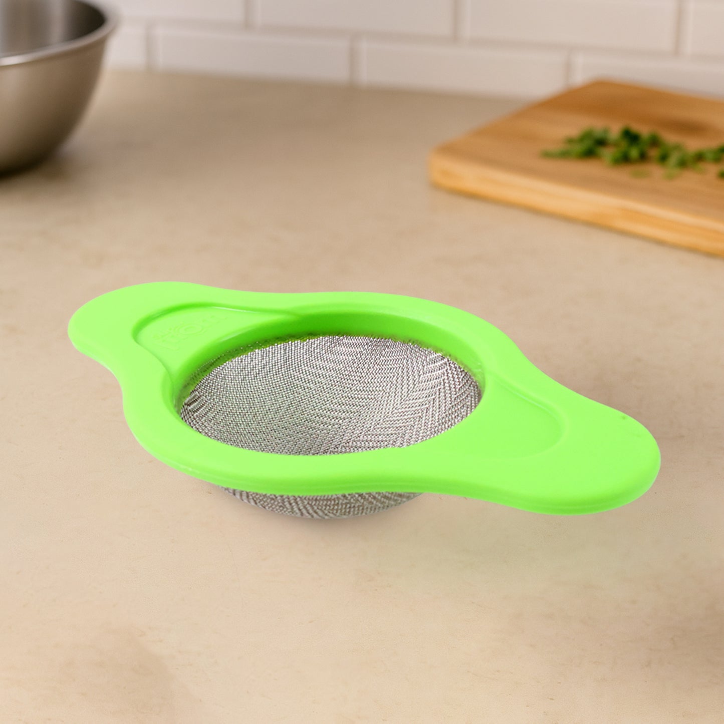 Plastic Frame Mesh Strainer