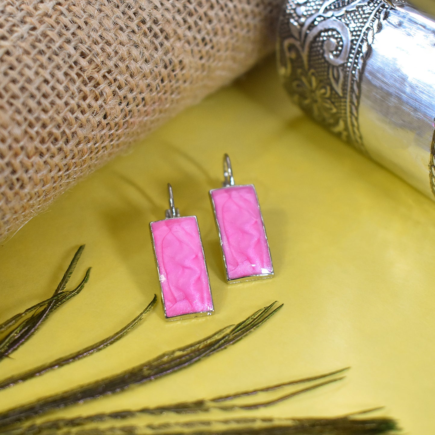 Traditional Balinese Artistry: Handcrafted Earring Set