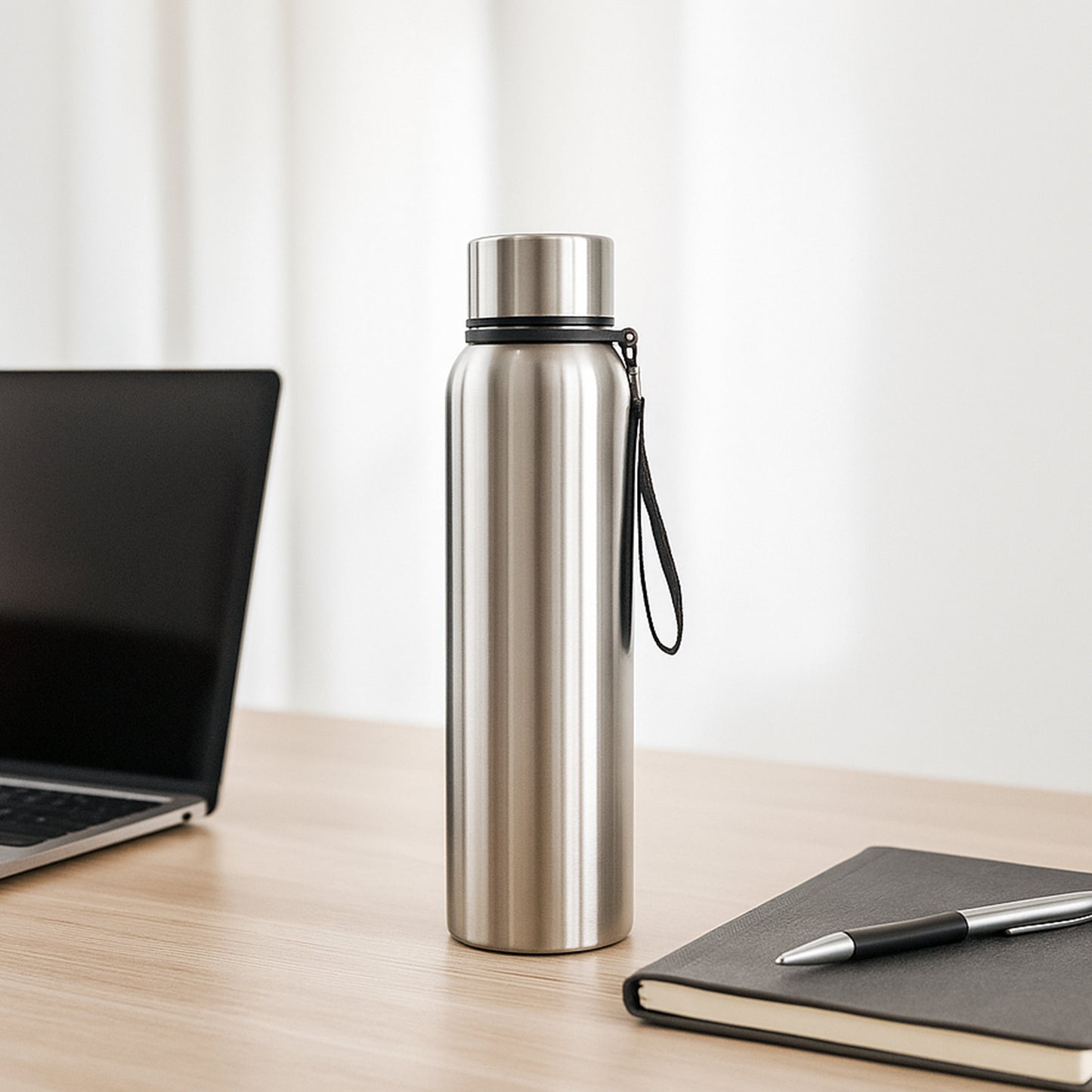 Nekza Stainless Steel Vacuum-Insulated Drink Water Bottle (1000 ML)