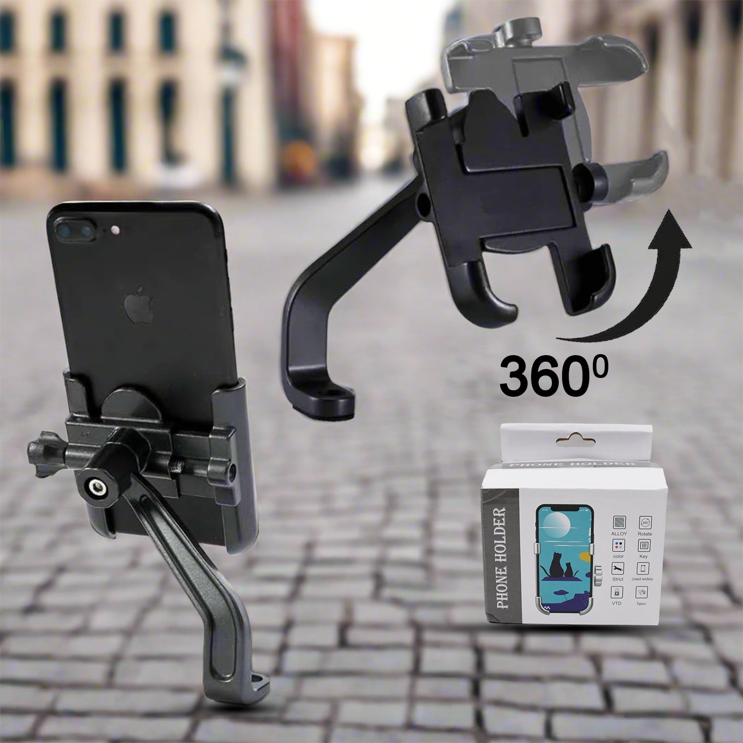 360° Mobile Holder for Bike