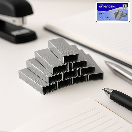 Kangaro 24/6-1M High-Quality Staples – Durable Steel Pins
