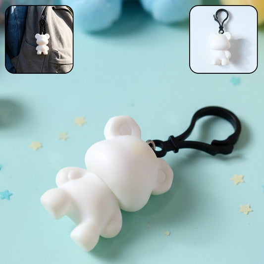 Cute Bear Figure Keychain (1 Pc)