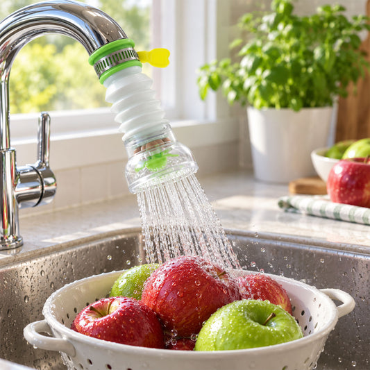 Water Saving Faucet – 360° Rotating Sprayer | Mist & Relax