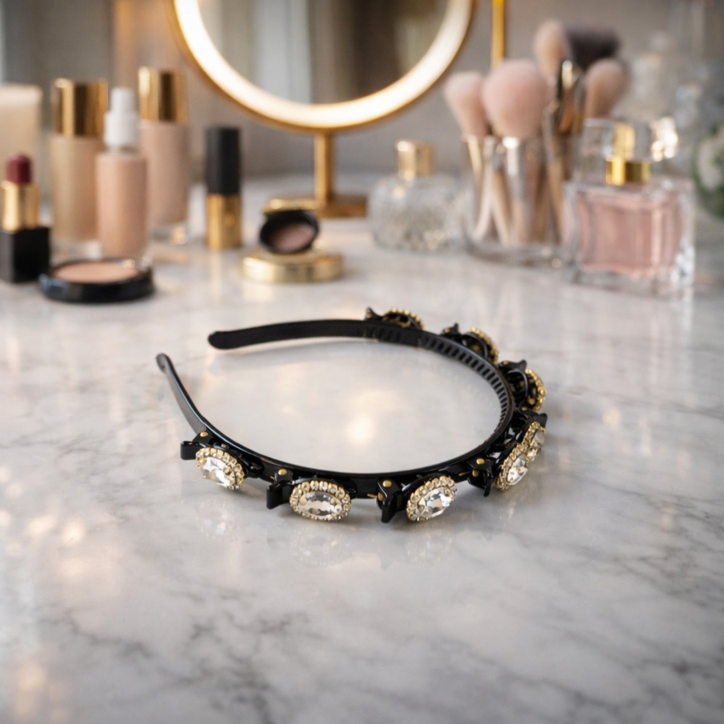 Crystal studded designer hairband