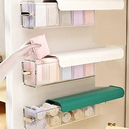 5 cell wall mount drawer organizer socks lingerie