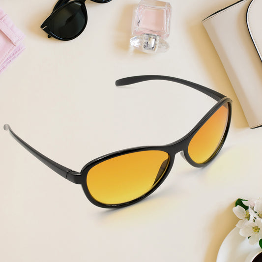 8764 સ્માર્ટ વિઝન ચશ્મા યુવી સંરક્ષિત સનગ્લાસ, પુરુષો અને સ્ત્રીઓ માટે હળવા અને આકર્ષક ડિઝાઇનના 3D ક્લાસિક સનગ્લાસ, ઓછા વજનવાળા, આઉટડોર અને ઇન્ડોર બંને ઉપયોગ (1 પીસી)