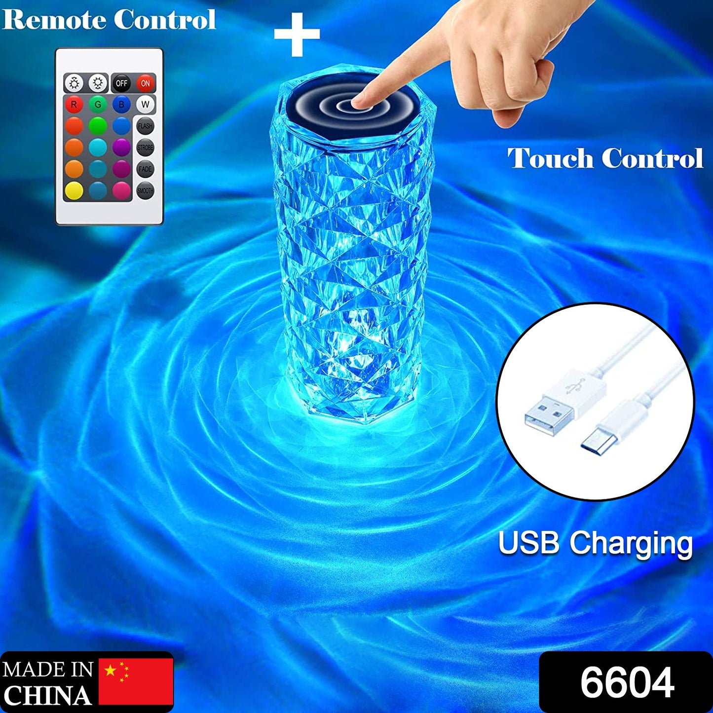 Crystal Touch Lamp