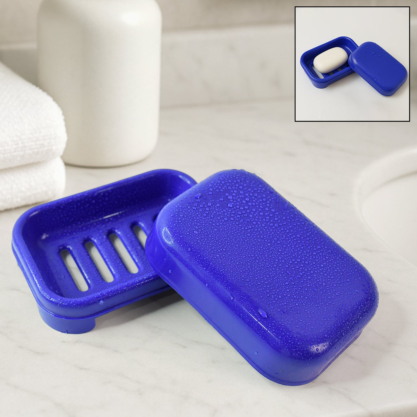 Aqua Edge Rectangular Soap Case