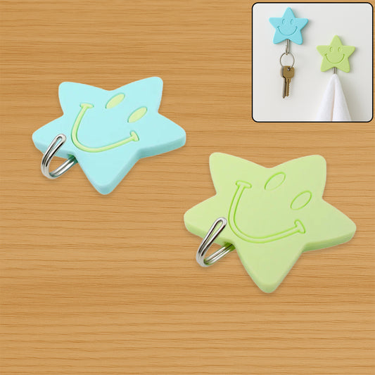 बहुउद्देशीय मजबूत हुक दीवार के लिए स्वयं चिपकने वाला हुक भारी प्लास्टिक हुक, घर के लिए चिपचिपा हुक घरेलू, सजावटी हुक, बाथरूम और सभी प्रकार की दीवार उपयोग हुक, बाथरूम, रसोई, कार्यालय के लिए उपयुक्त (2 पीसी सेट)