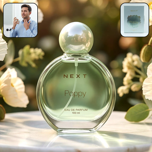 Next premium Poppy eau de perfume 100 ml bottle