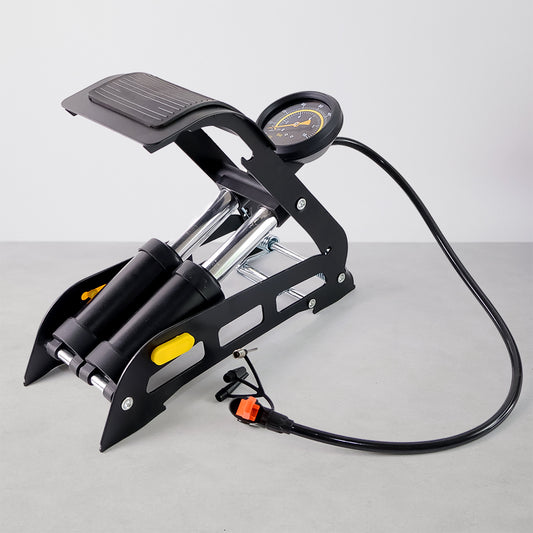 કાર અને બાઇક માટે 1691 પોર્ટેબલ હાઇ પ્રેશર ફુટ એર પંપ કમ્પ્રેસર