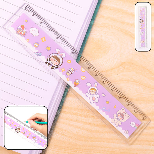 Cute cartoon plastic kids’ ruler