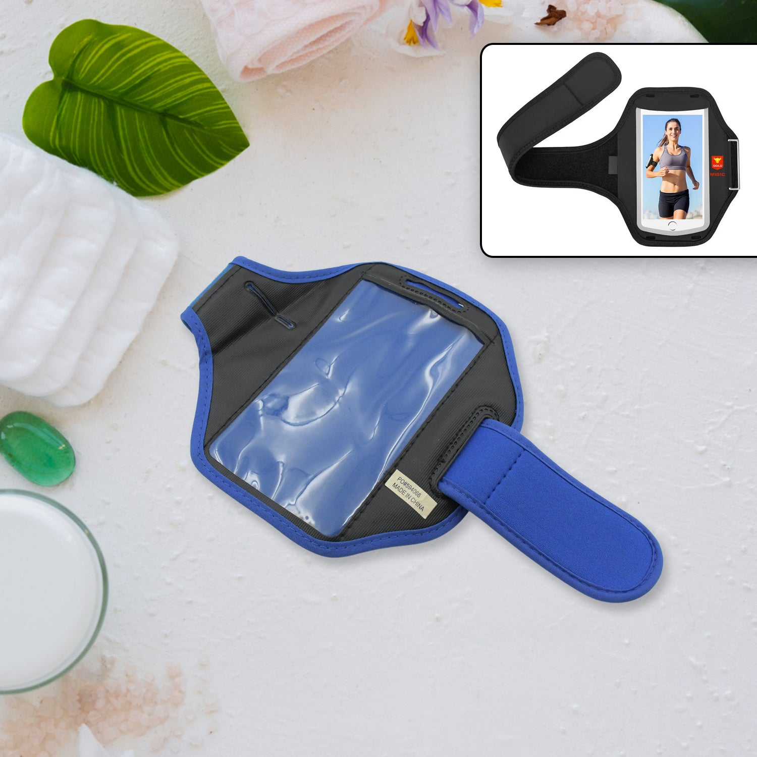 For Walking Reflective Sweatproof Running Armband, Workout Phone