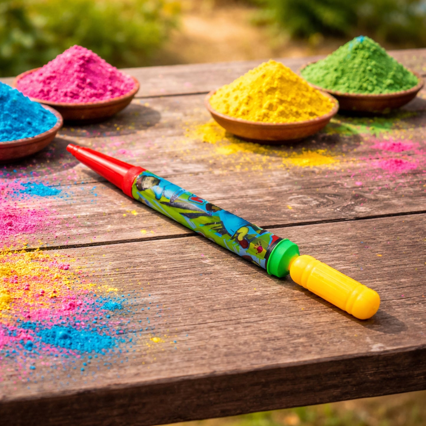 Long range plastic Holi pichkari water gun sprayer