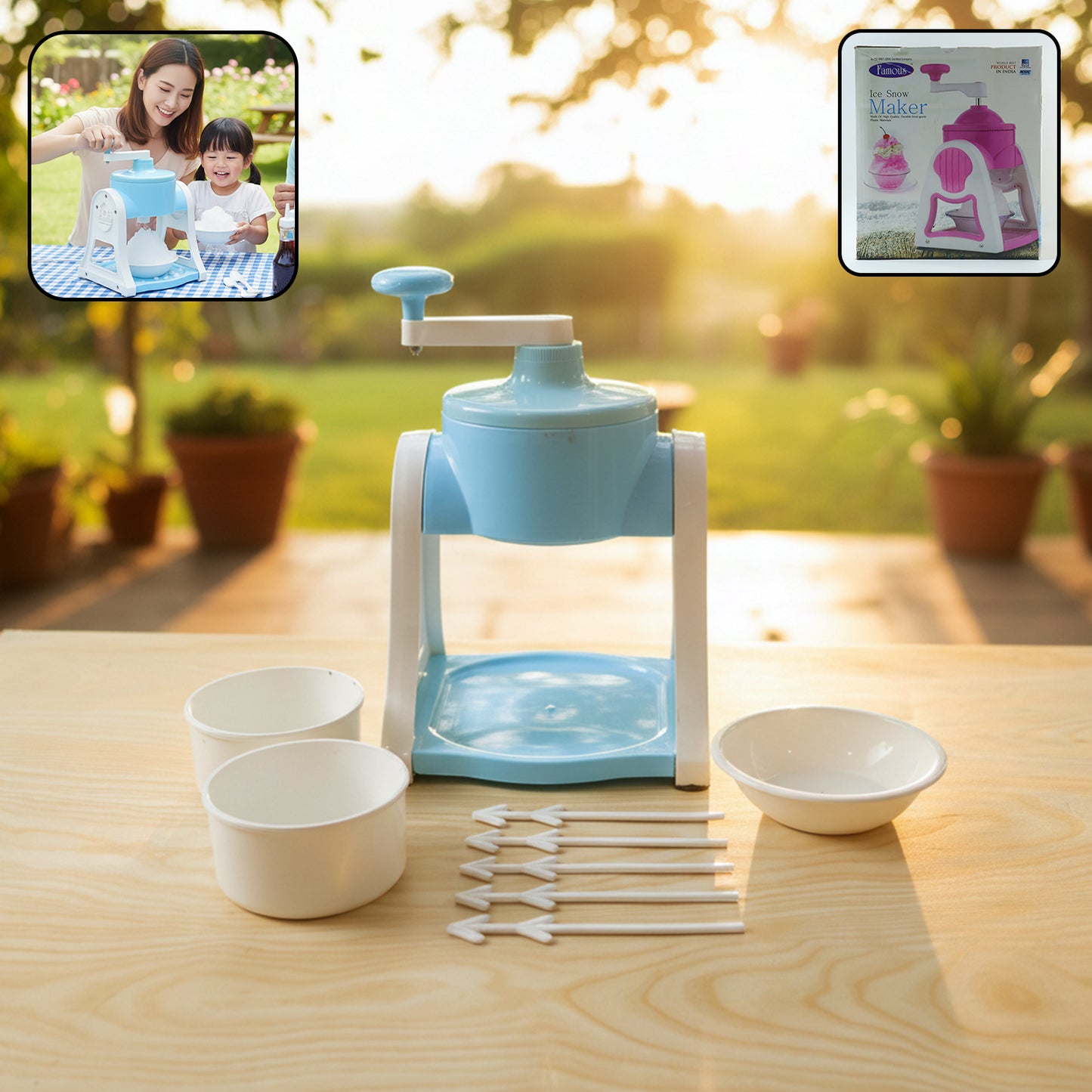 Manual Gola Maker (Blue Color)