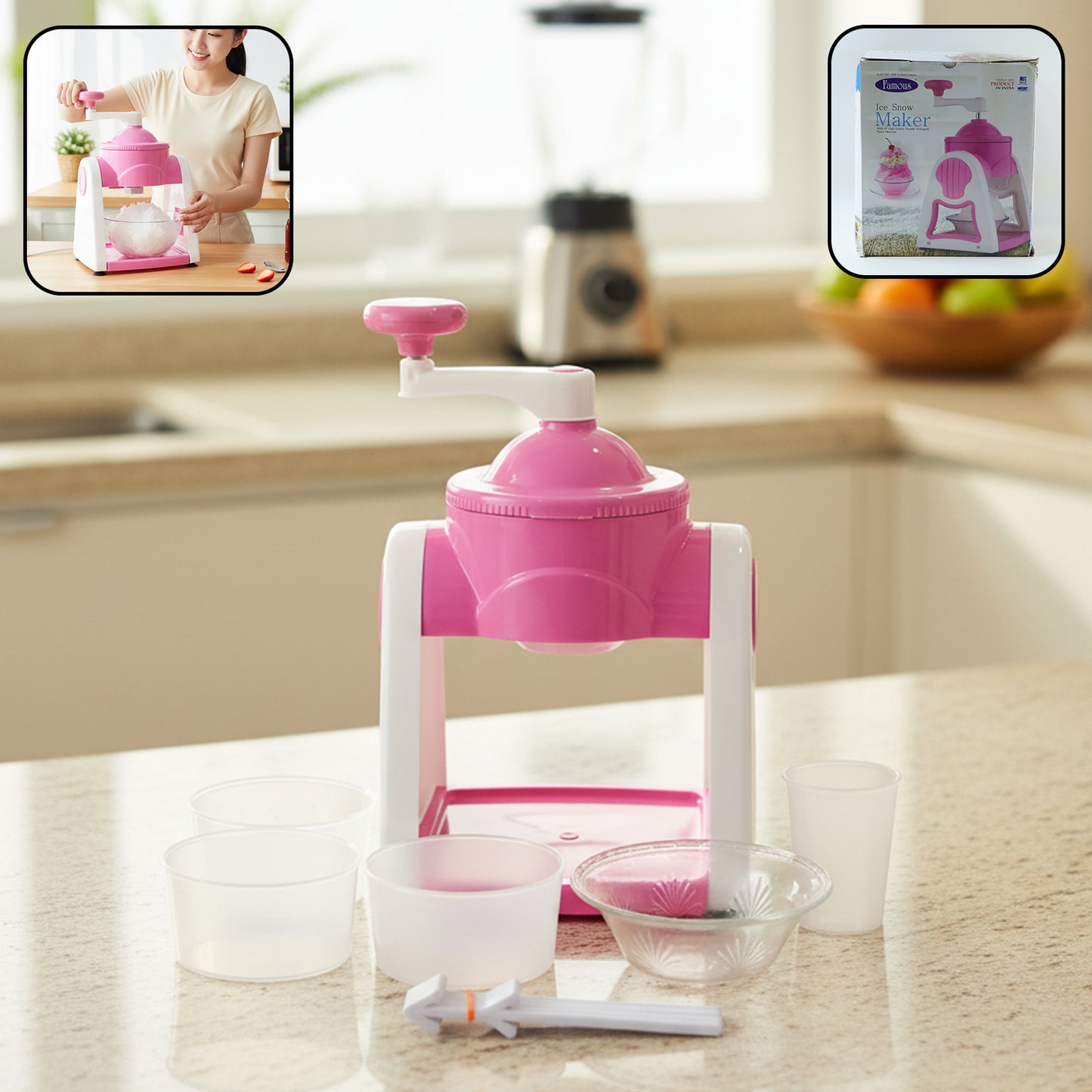 Manual Gola Maker (Pink Color)