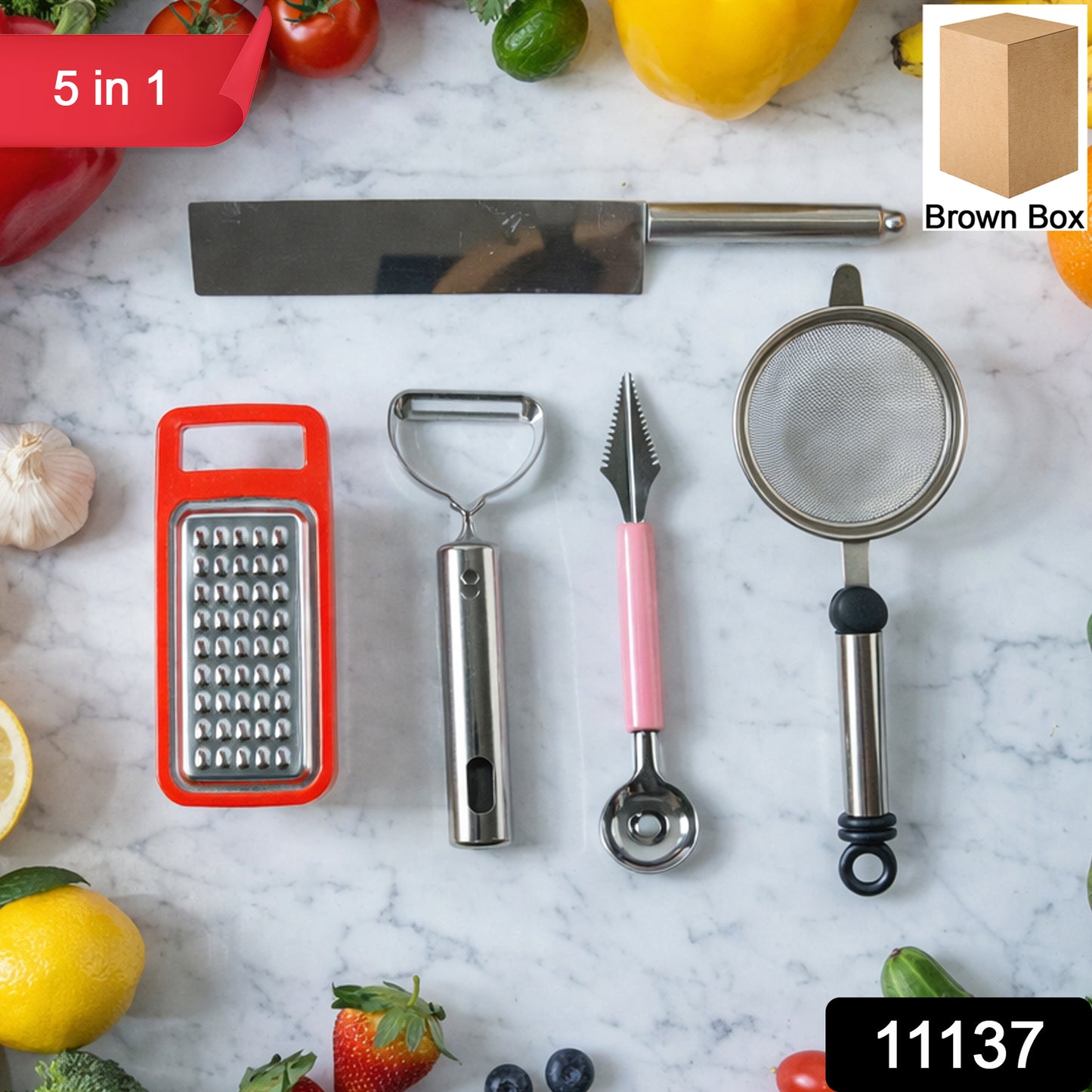 5 Piece Kitchen Tool Set