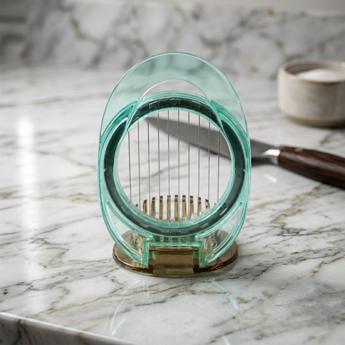 The multifunction vegetable cutter & egg slicer set components