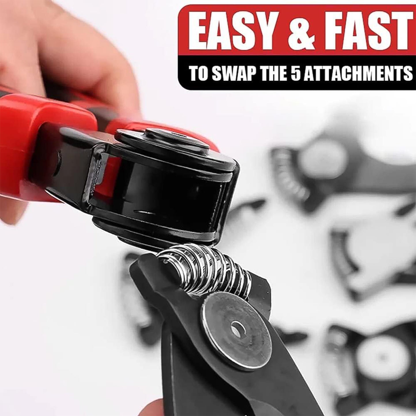 5 in 1 Wire Stripper Pliers Set Soft Grip, Anti-Slip, Alloy Steel, Cutting & Stripping