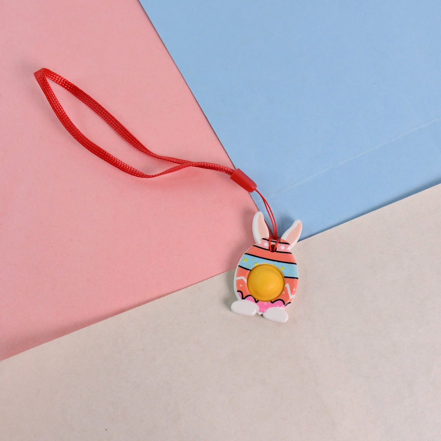 Bunny Popper on a Keyring