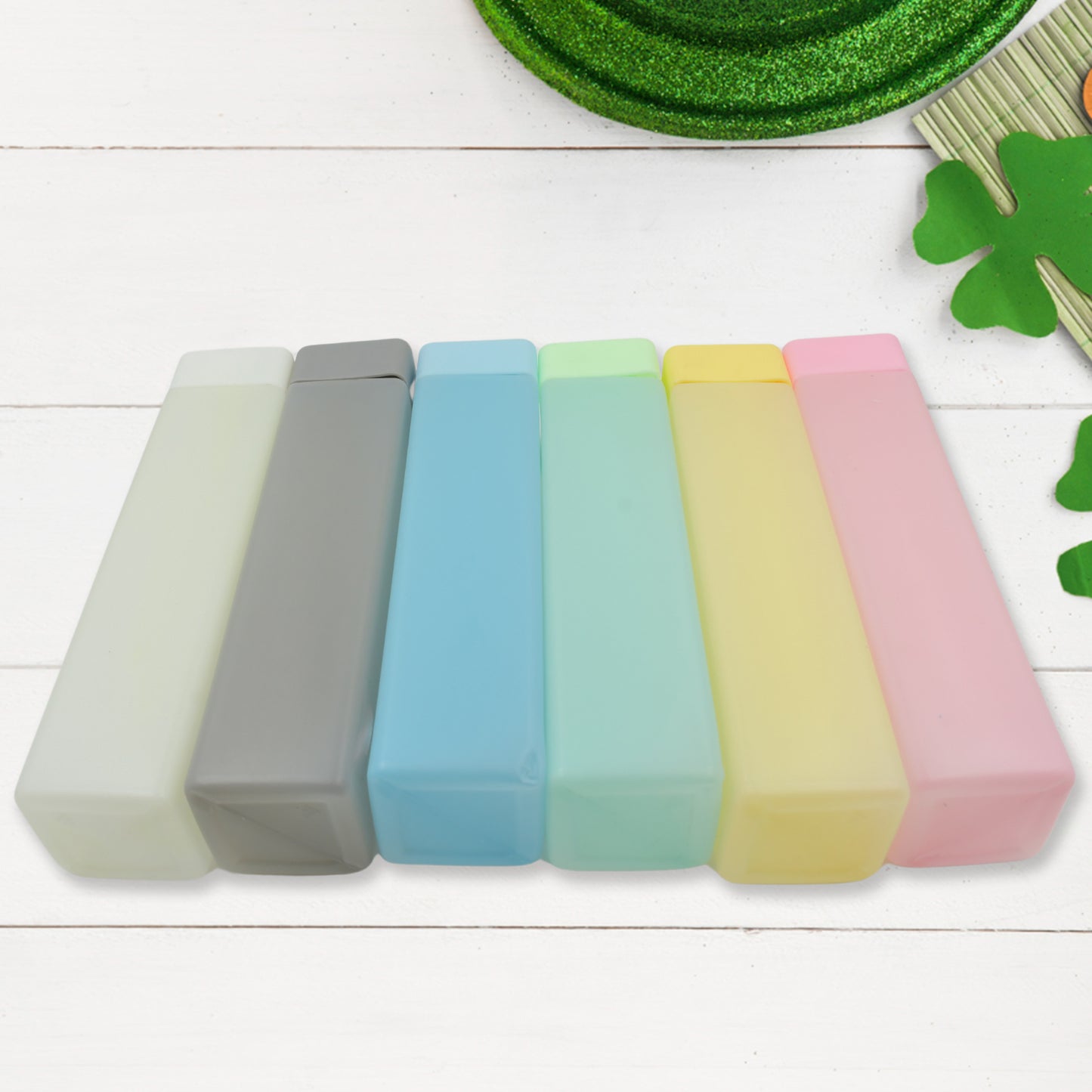 बड़ी क्षमता वाली प्लास्टिक की पानी की बोतल | 6 का सेट | ऑफिस की बोतल | जिम की बोतल | घर | रसोई | लीकप्रूफ और BPA मुक्त पेय की बोतल | स्क्वायर वाटर ड्रिंक जूस बोतल चौड़े मुंह वाली BPA मुक्त लीक-फ्री हल्की (6 पीस सेट)