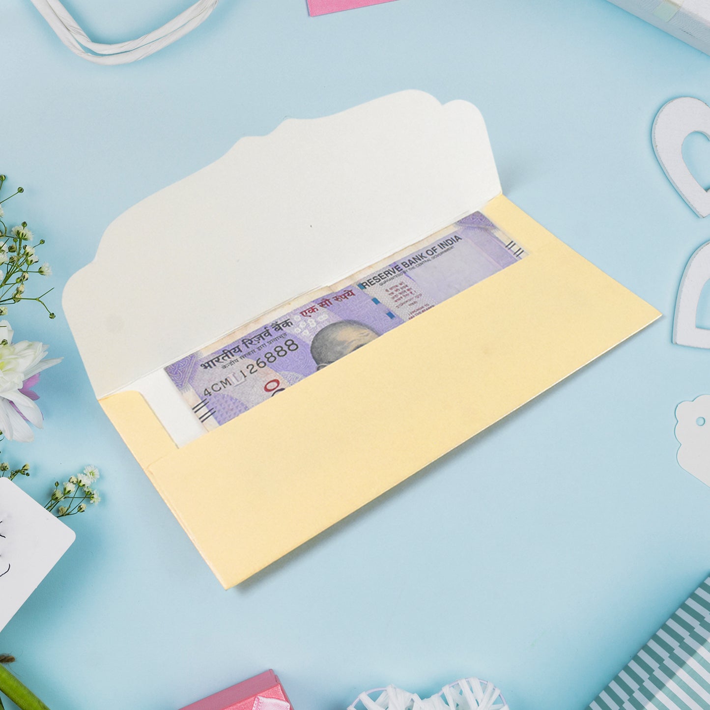 Delights Shagun Money Gift Envelopes (10 pcs), Return Gift For Sister , Gift