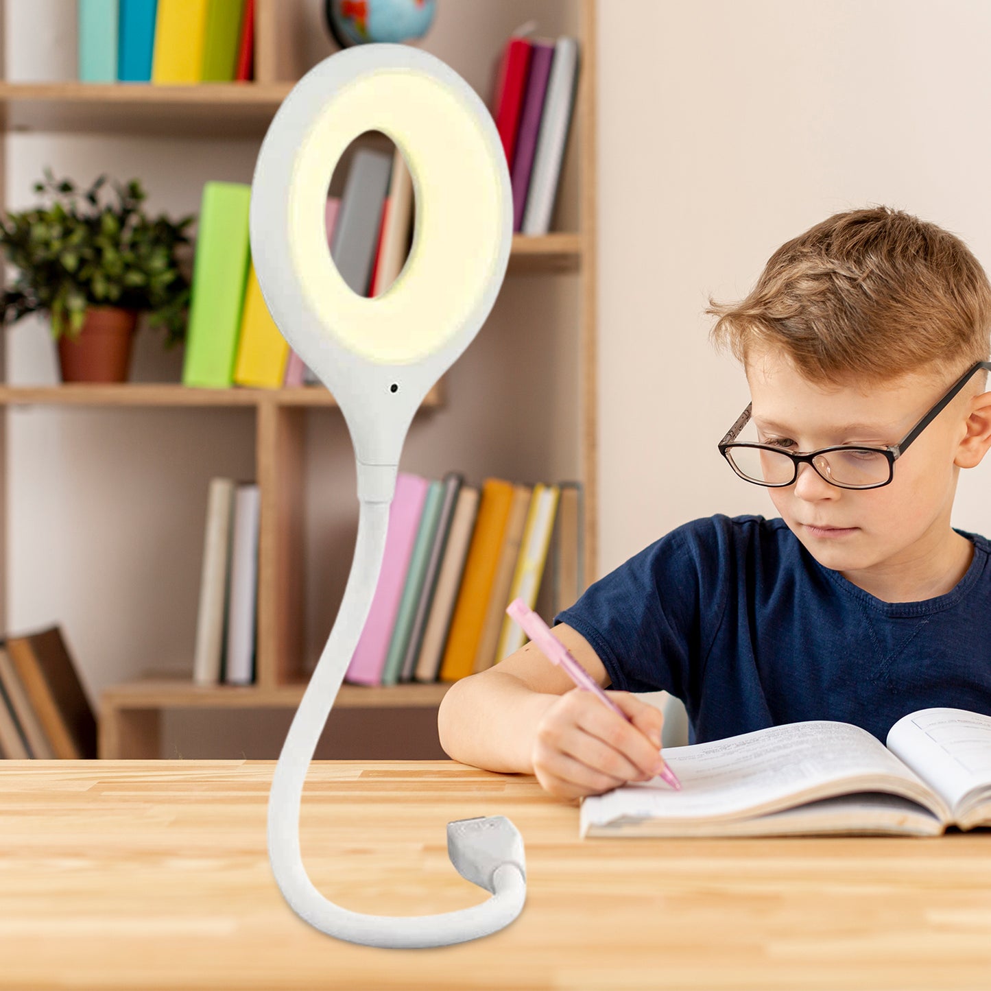 लैपटॉप के लिए LED USB लाइट, बेडरूम के लिए 16 LED नाइट लाइट, लचीली गर्दन के साथ हल्के छोटे LED रीडिंग लाइट लैंप, घर, यात्रा, अध्ययन, कार्यालय के लिए डेस्क लाइट (1 पीस)
