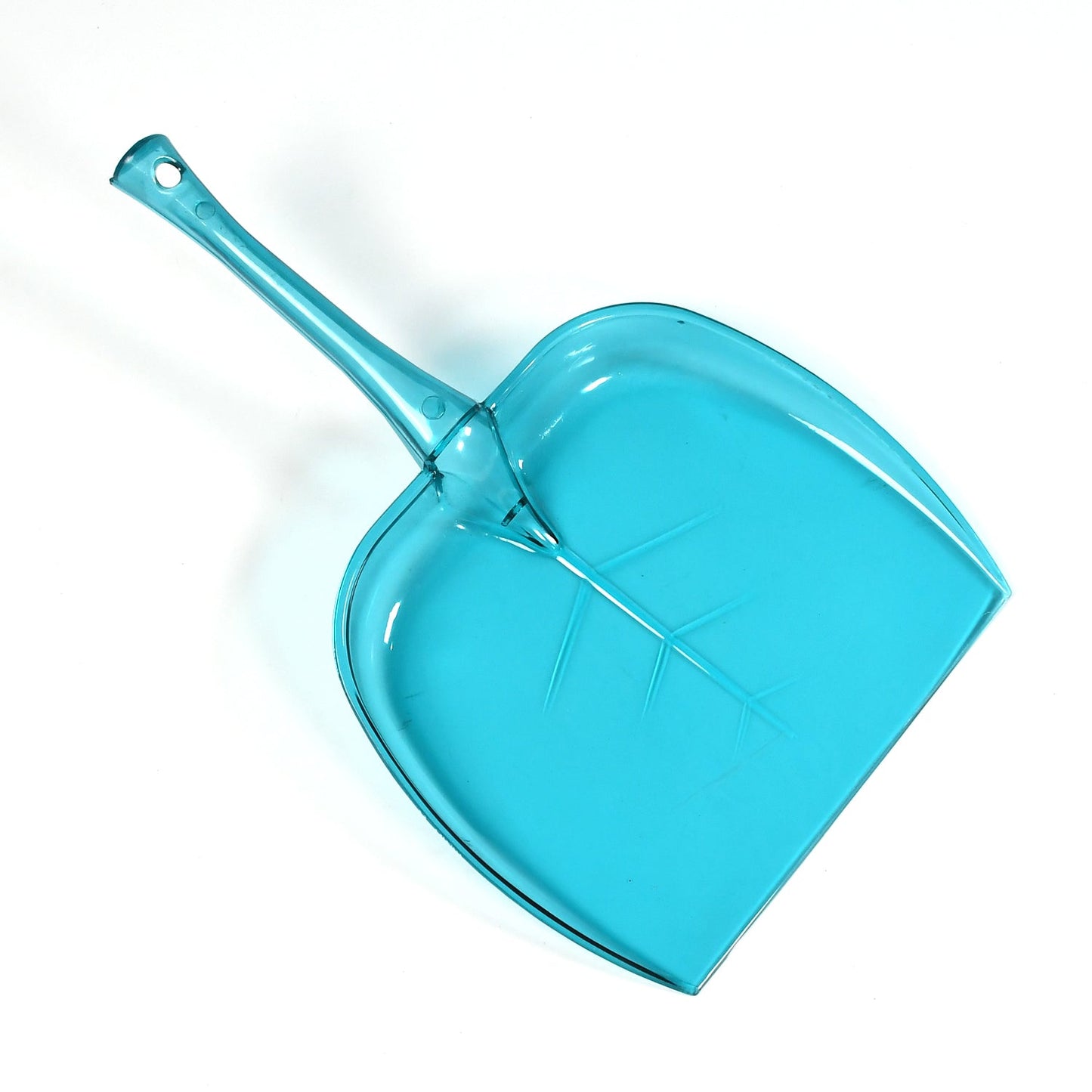 Cleaning dustpan made of tough plastic