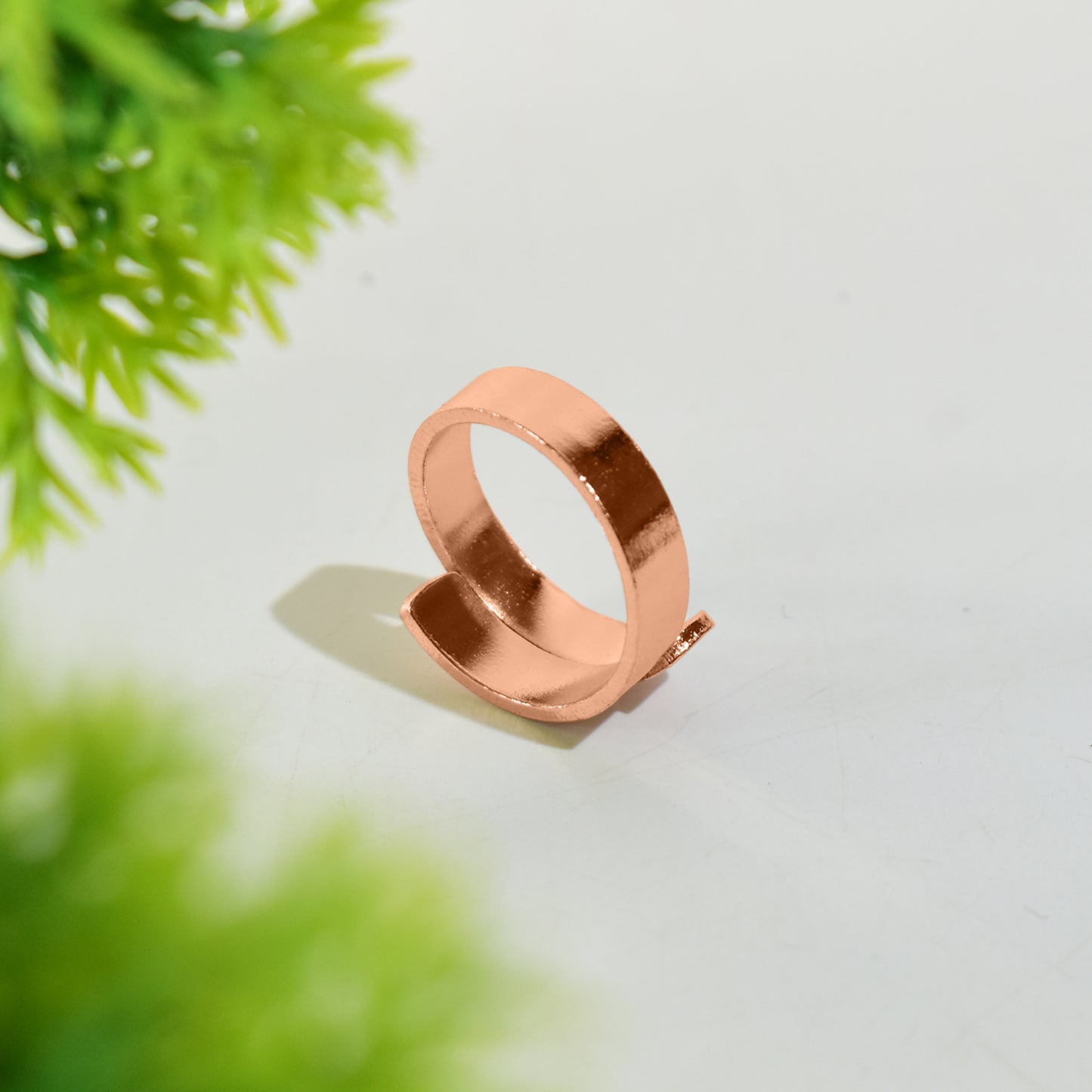 Personalized Rose Gold Adjustable Name Ring