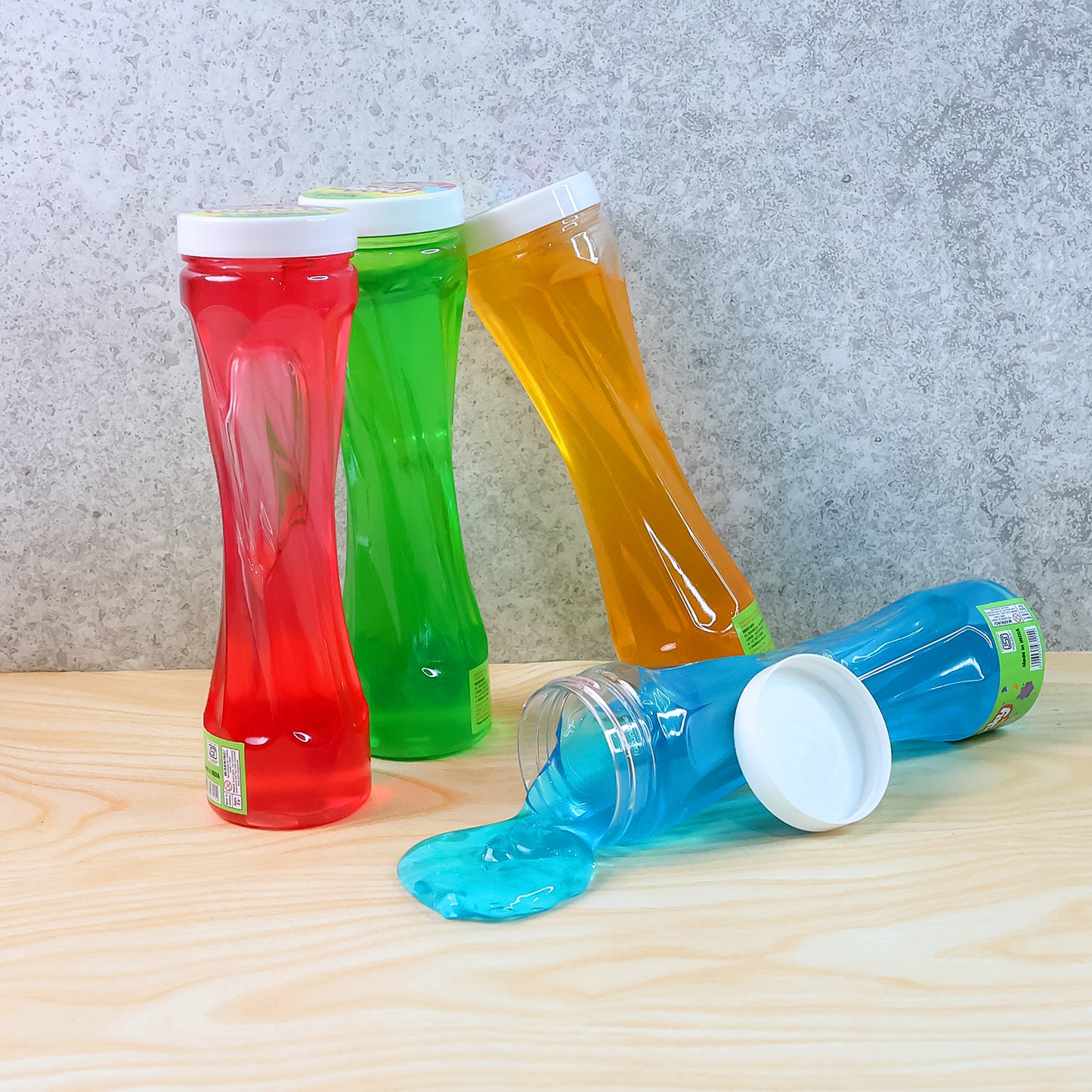 Khyati Frisky Slime – Stretchable Slime Toy in Bottle Pack (1Pc/Mix Colour)