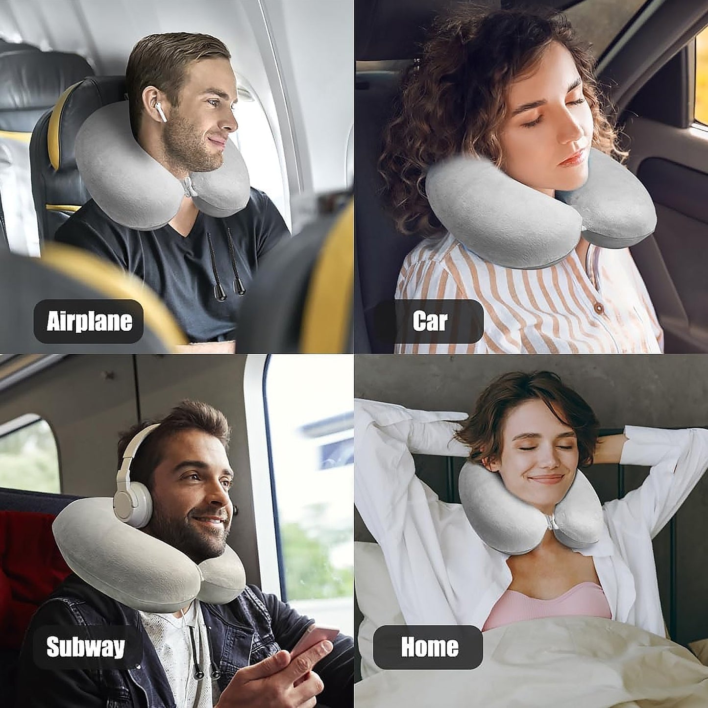 Soft Neck Pillow for Car Home & Travel Comfortable Multipurpose Head Rest