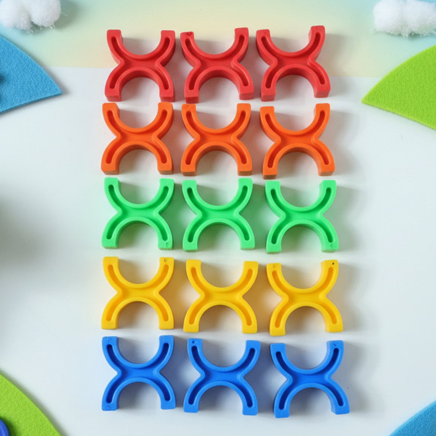 Colorful Toy Blocks for Brain Development