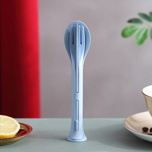 3 in 1 Reusable Spoon, Knife Forks Tableware, Spoon