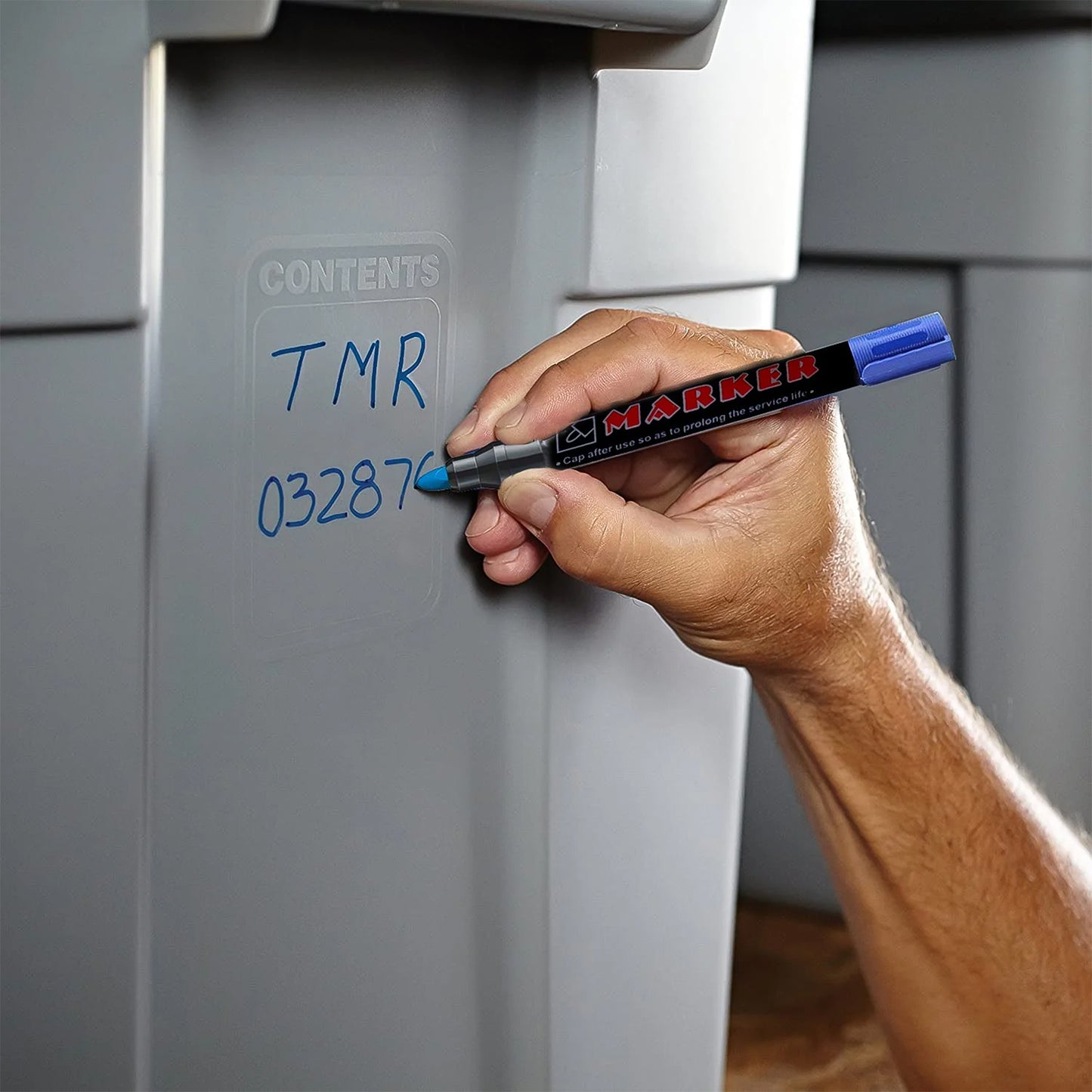 Jumbo Tip Whiteboard Blue Ink Marker (1 Pc)